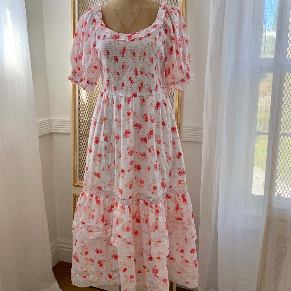 Loveshackfancy X Target Collab White Floral Dress